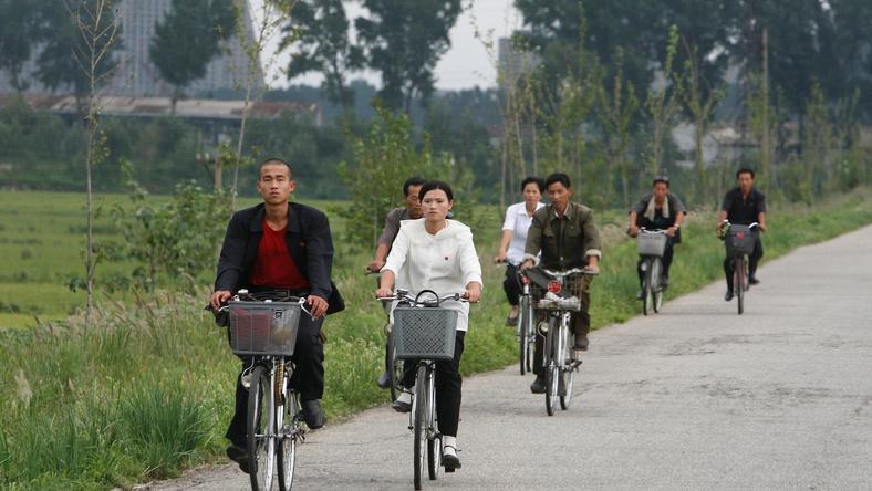 共享单车走进朝鲜,你猜骑一次要多少钱?